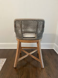 Woven counter stool